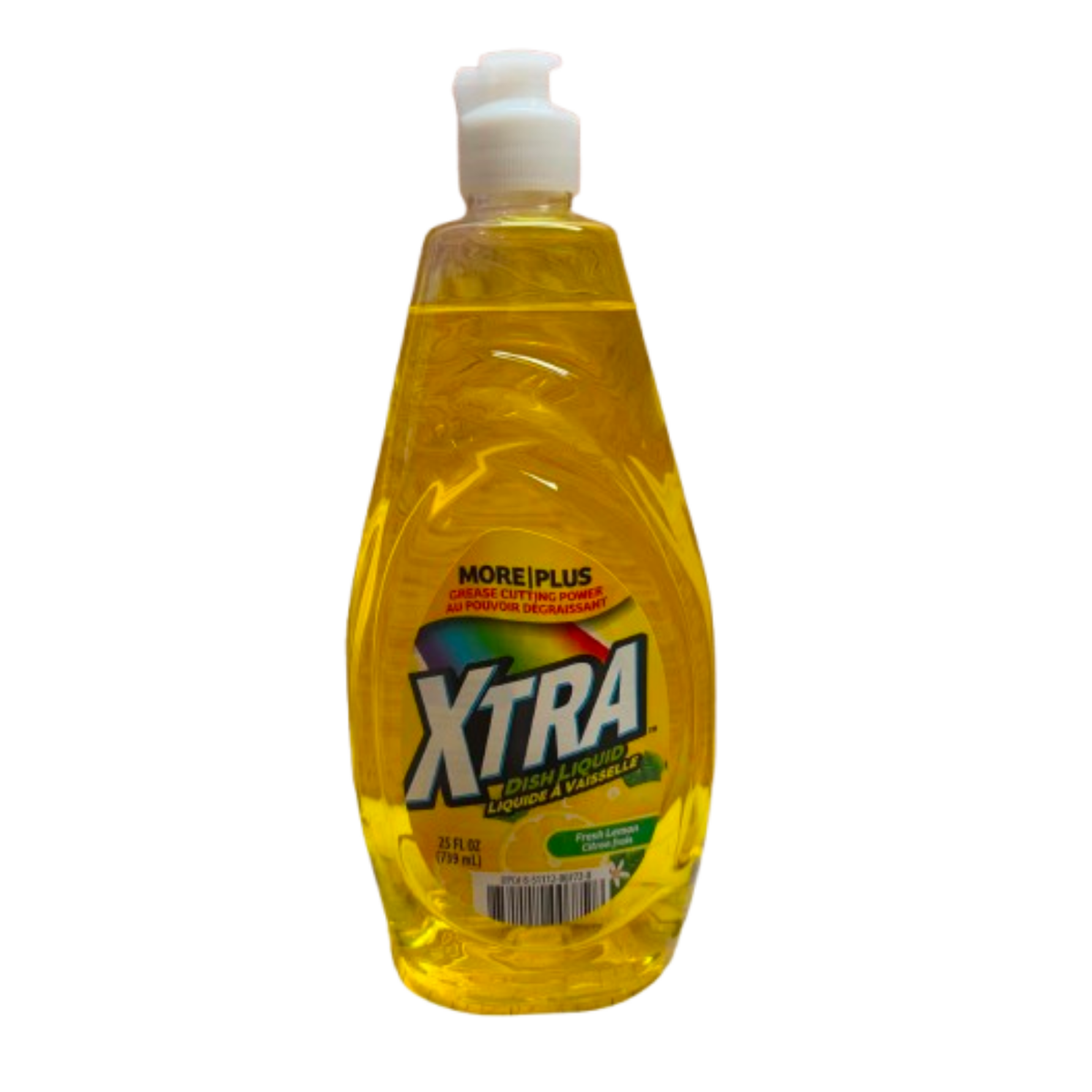 Xtra – Liquide à vaisselle citron frais – 739 ml