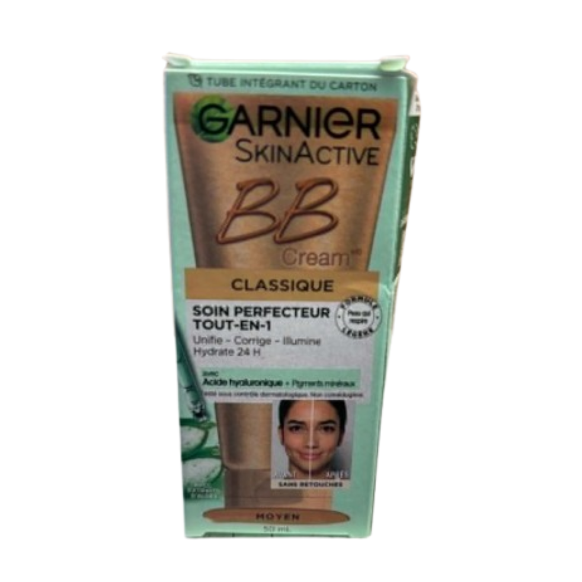 Garnier – Crème teintée perfectrice tout-en-1 – Teinte moyen