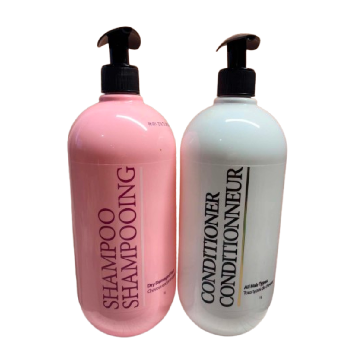 Duo shampoing et revitalisant – Format 1 L chacun