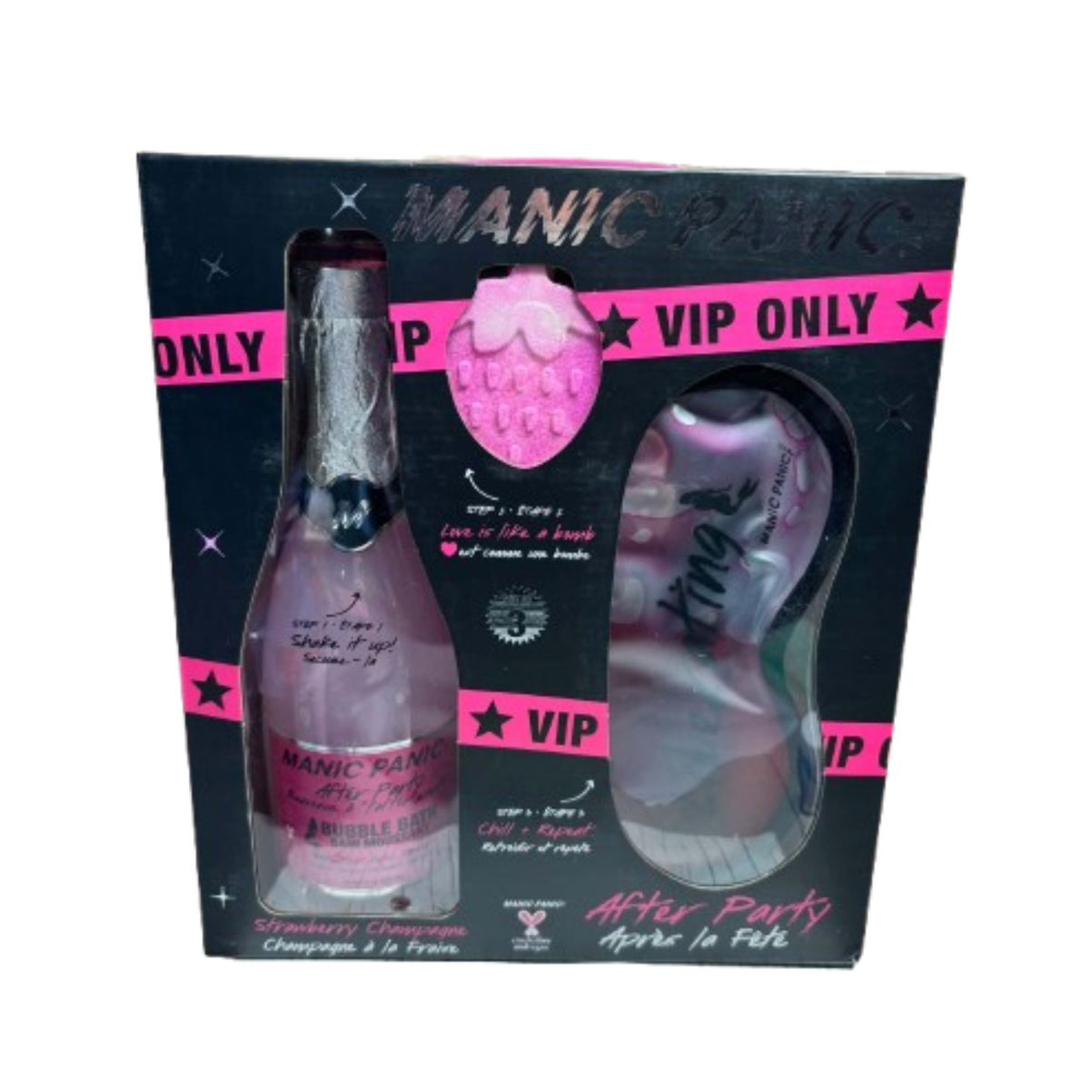 Coffret bain moussant & accessoires