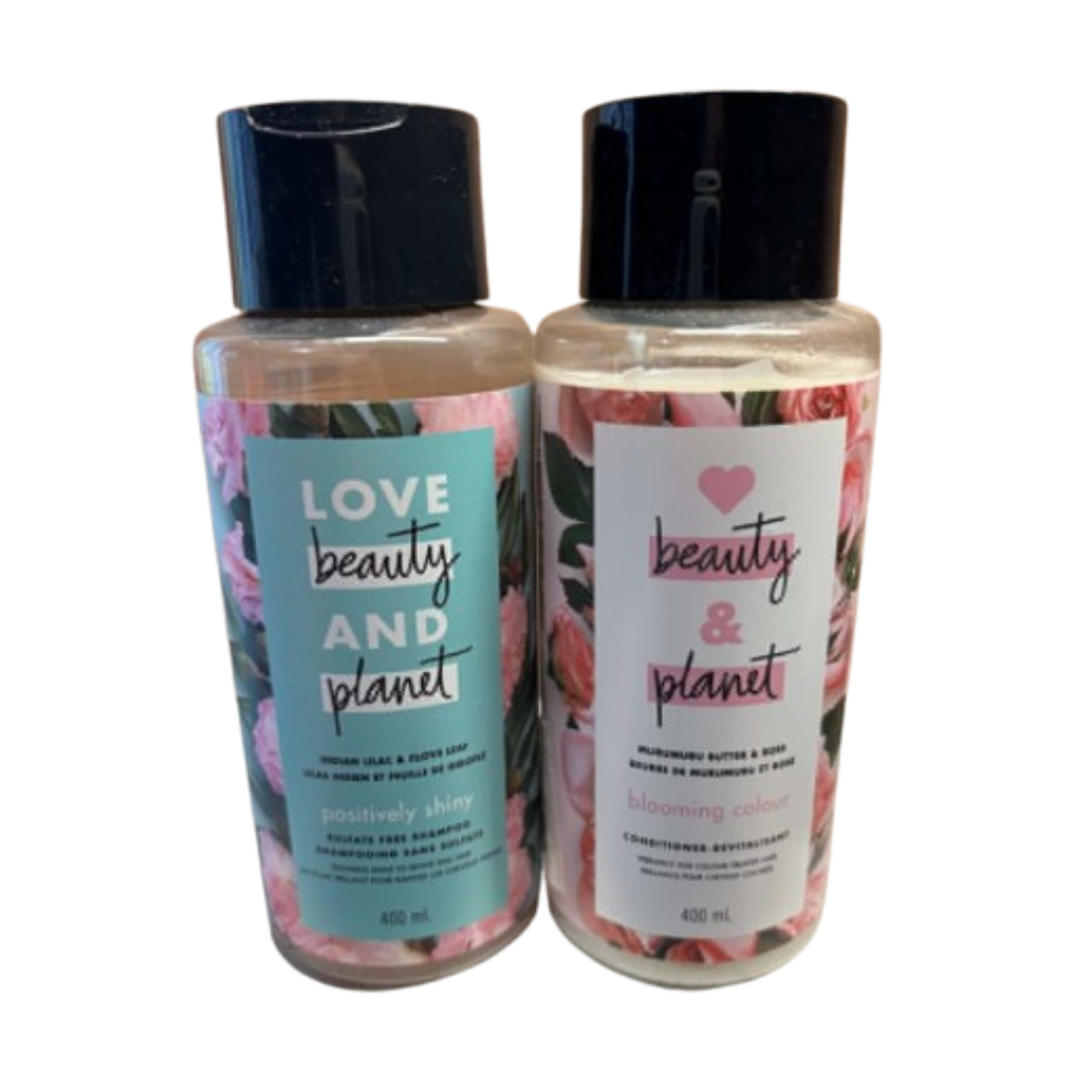 Love Beauty and Planet – Shampooing et revitalisant