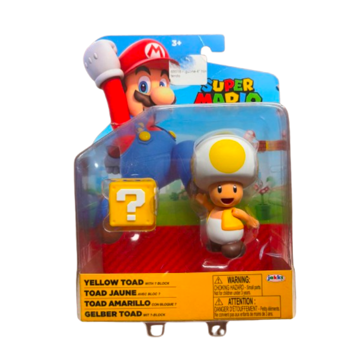 Super Mario – Figurine Toad jaune