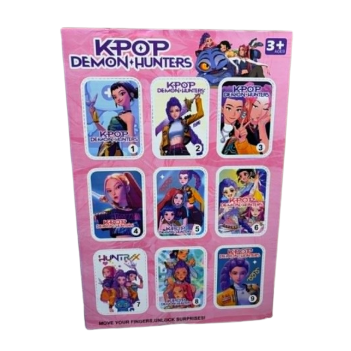 KPop Demon Hunters – Boîtier surprise à 9 cases