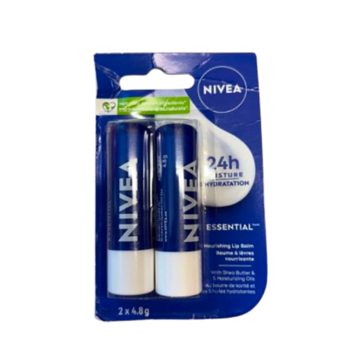 Nivea Essential – Duo de baumes à lèvres