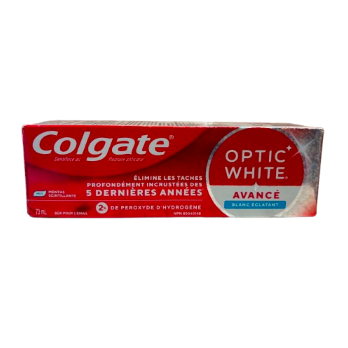 Colgate Optic White Avancé – Dentifrice blanchissant Blanc éclatant 70 ml