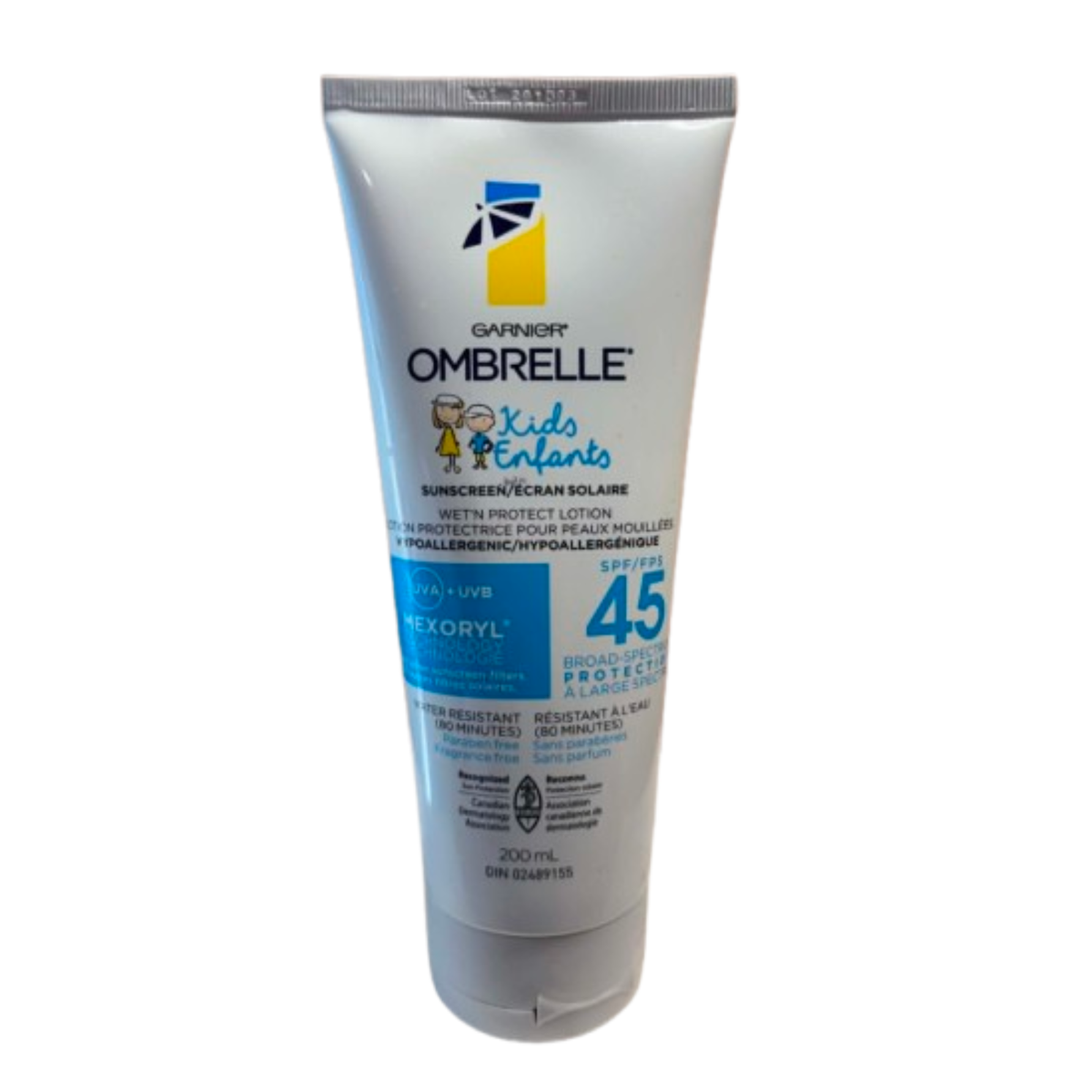 Ombrelle Écran solaire enfants FPS 45