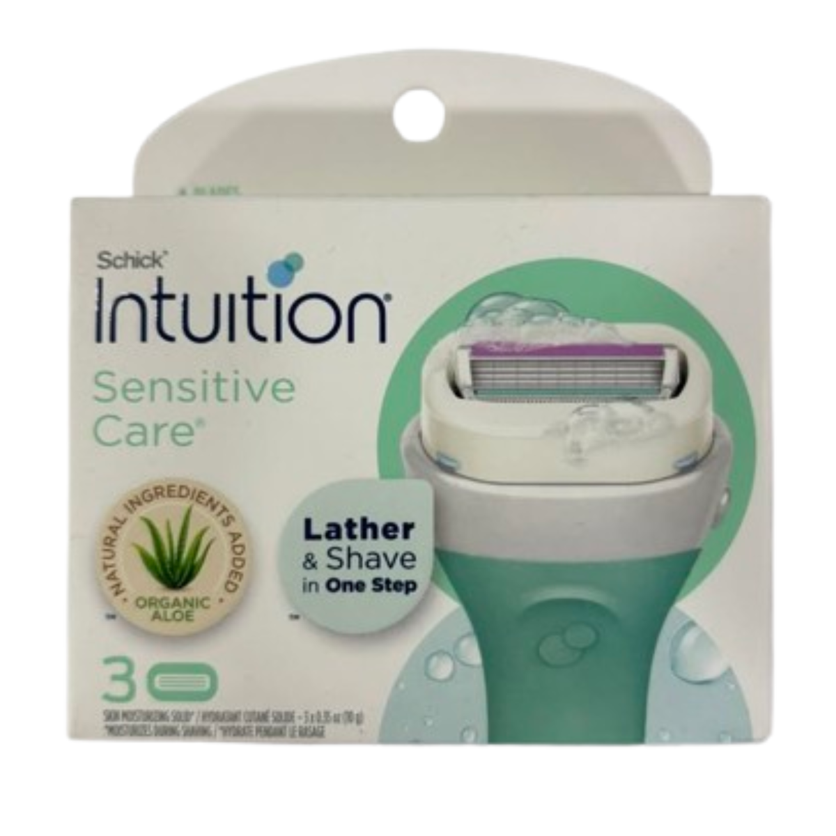 Schick Intuition Sensitive Care – Lames de rasoir – Paquet de 3