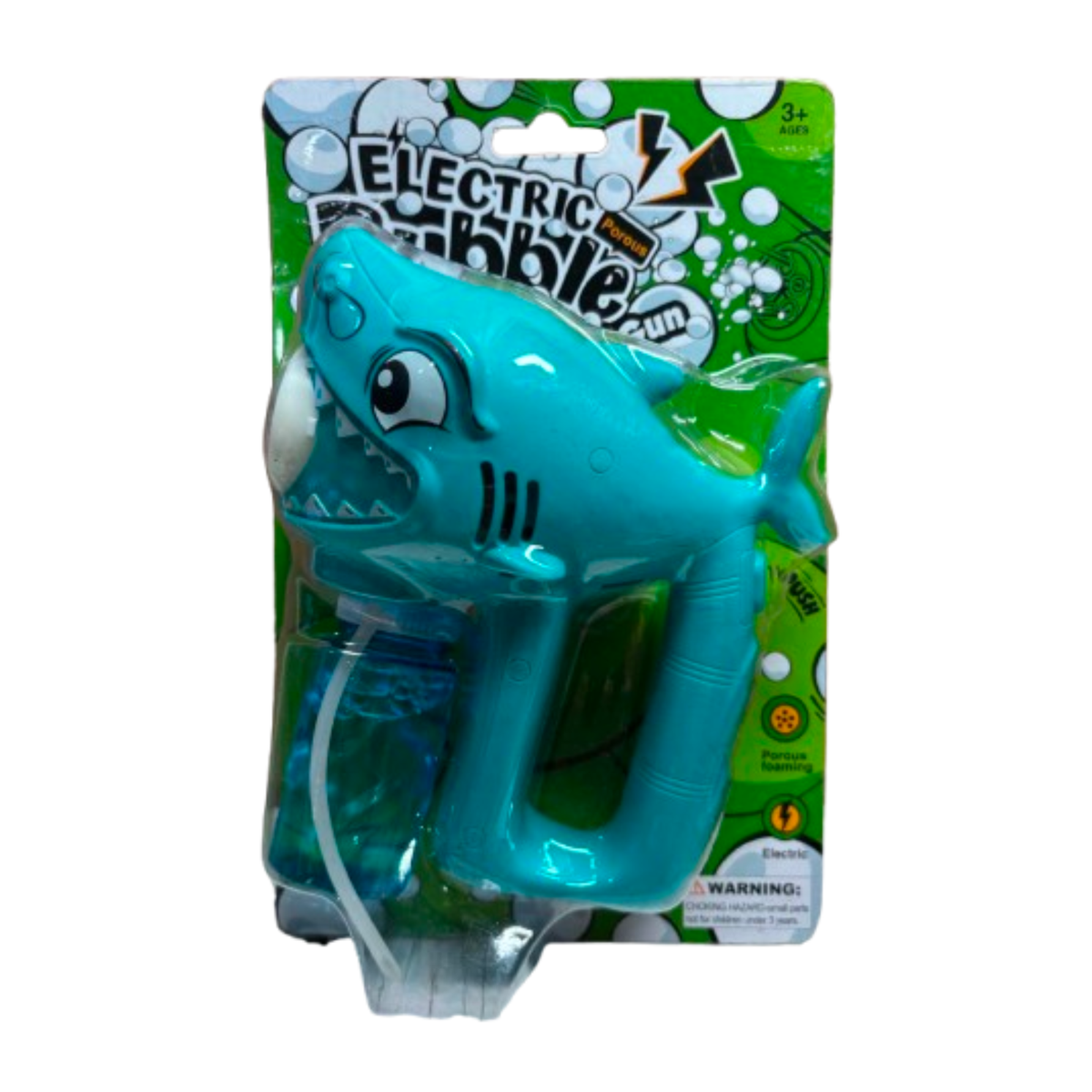 Pistolet à bulles à batterie – Requin