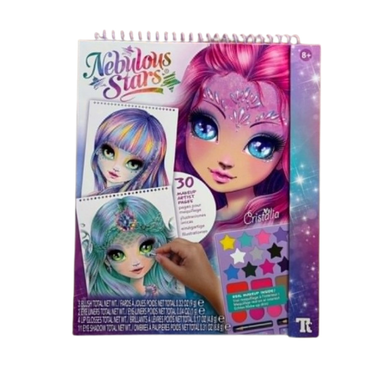 Nebulous Stars – Ensemble artiste maquillage Cristalia – 30 pages