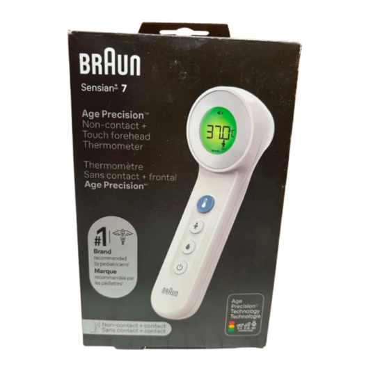 Braun Sensian 7 Age Precision – Thermomètre frontal sans contact