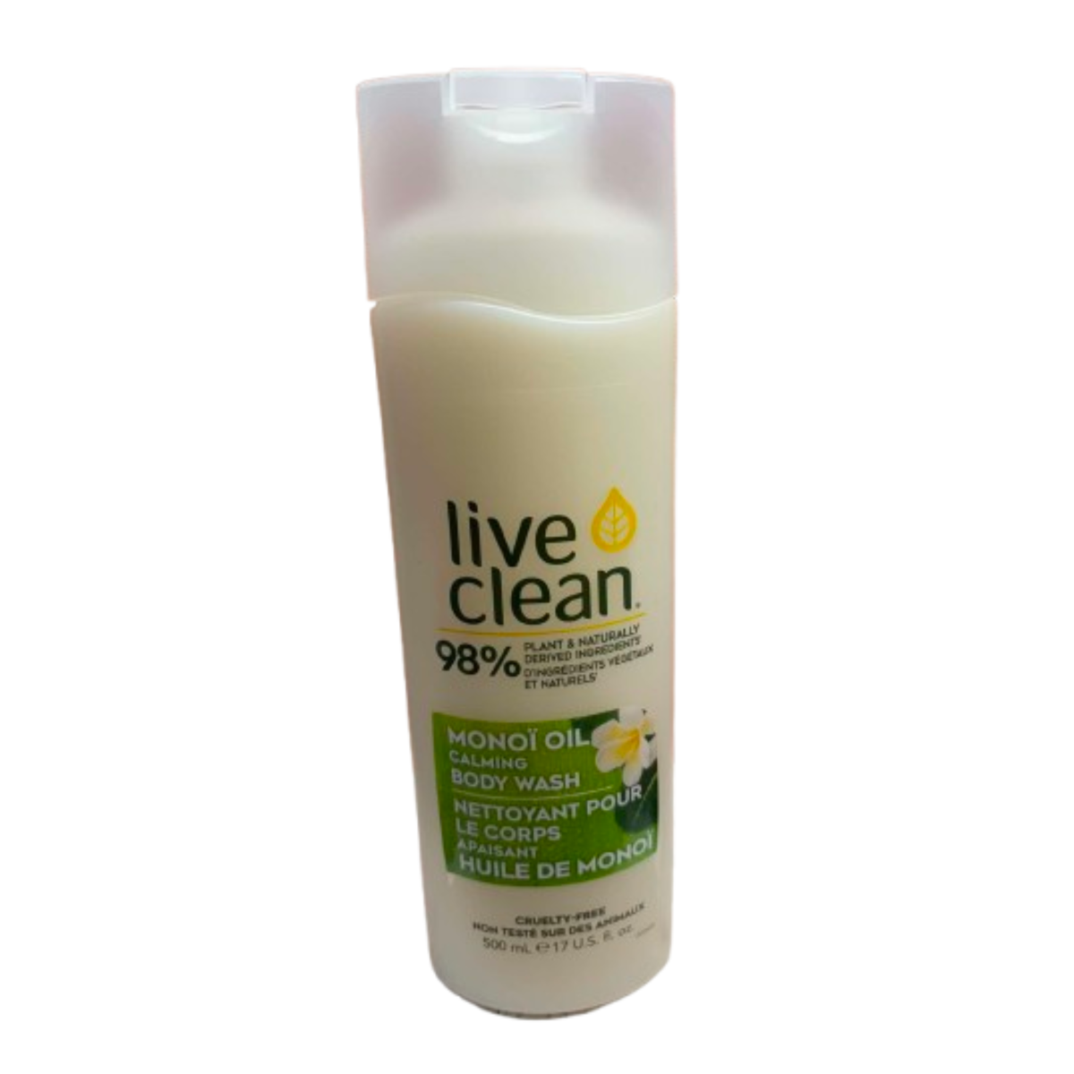 Live Clean – Nettoyant pour le corps à l’huile de monoï – 500 ml