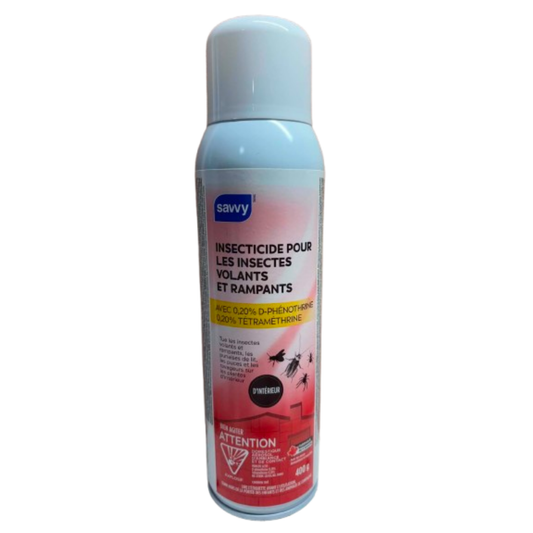 Savvy – Insecticide pour insectes volants et rampants – 400 g