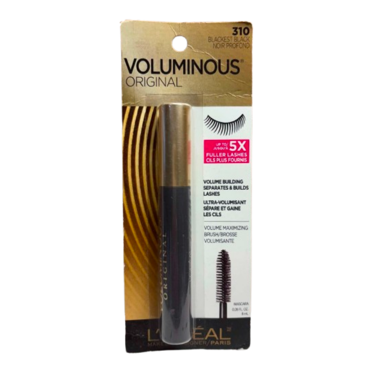 L’Oréal Paris Voluminous Original – Mascara noir profond – 8 ml