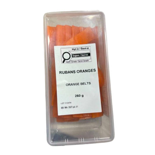 Rubans oranges – Bonbons – 260 g