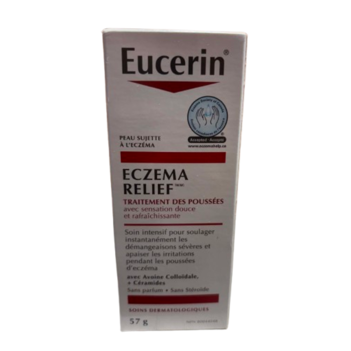 Eucerin Eczema Relief – Traitement des poussées d’eczéma – 57 g