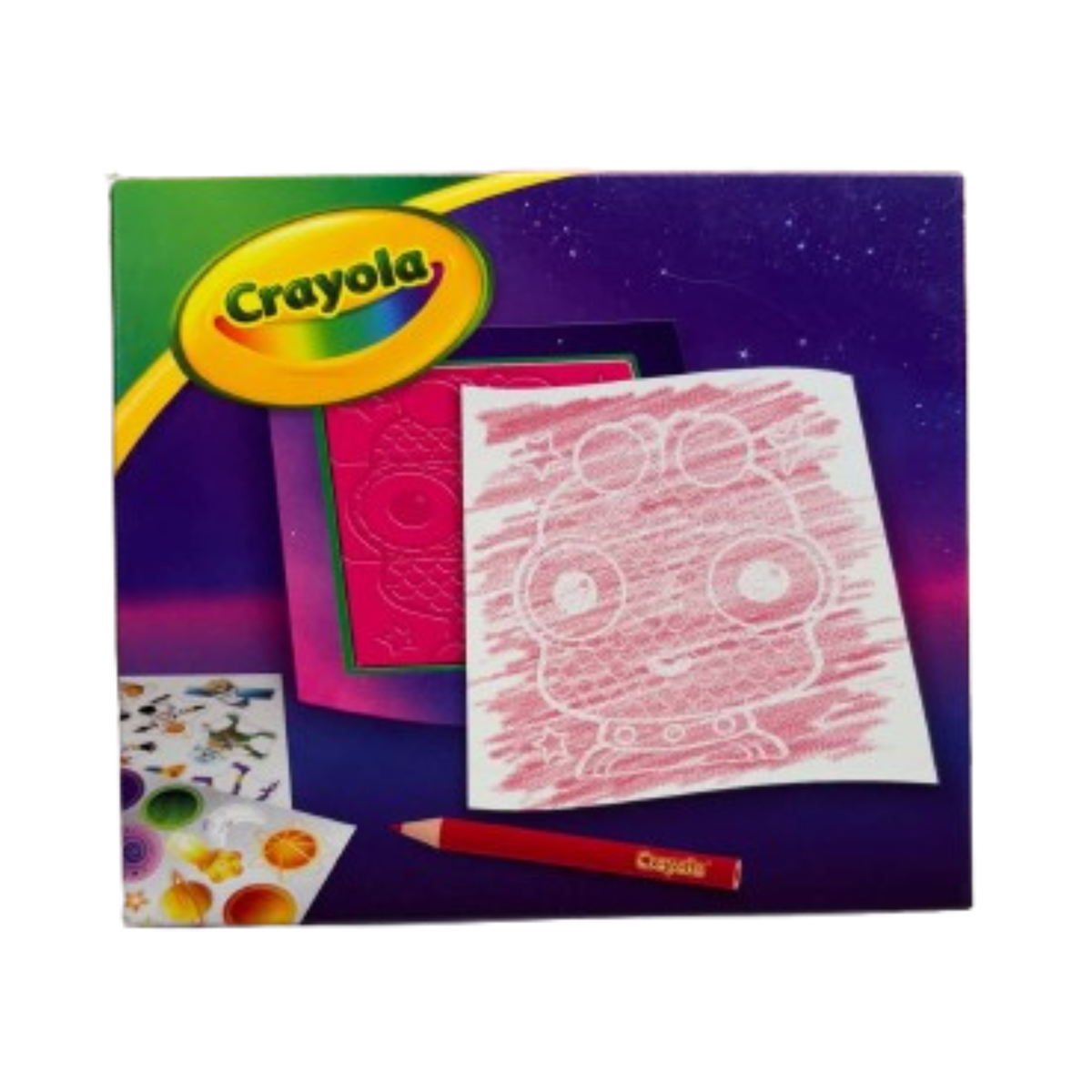 Jouet McDonald’s – Crayola – Plaque à frottage Robot