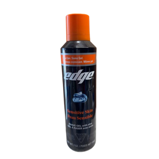 Edge – Gel à raser pour peau sensible à l’aloès