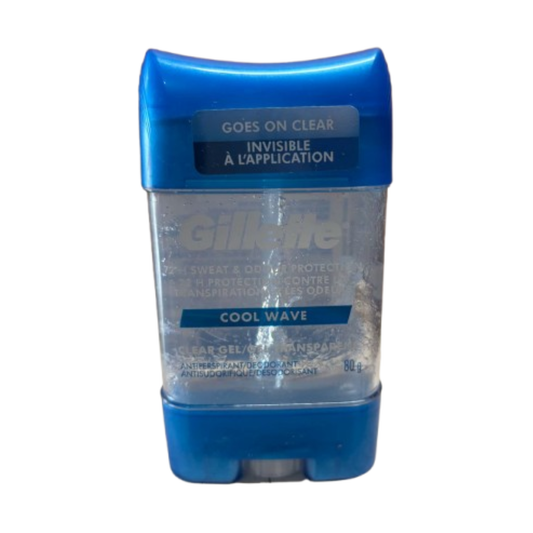 Gillette Cool Wave – Antisudorifique et désodorisant en gel transparent