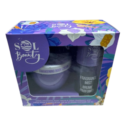 Ensemble crème pour le corps et brume parfumée