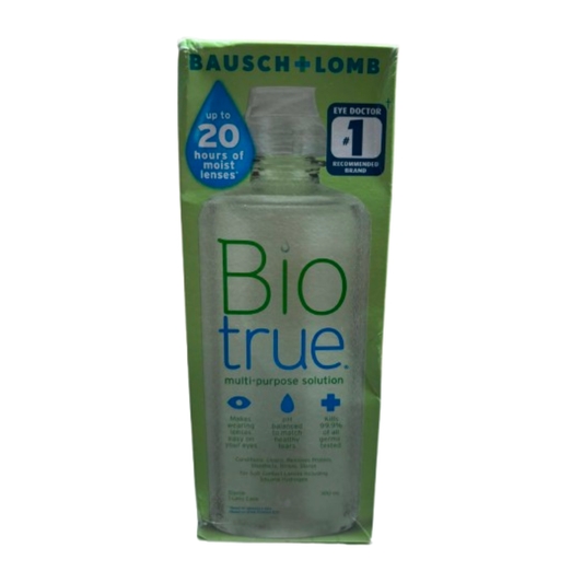 BioTrue – Solution polyvalente pour lentilles cornéennes
