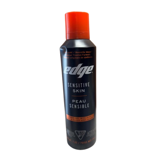 Edge – Gel à raser pour peau sensible à l’aloès
