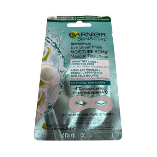 Garnier SkinActive – Masque hydratant pour les yeux