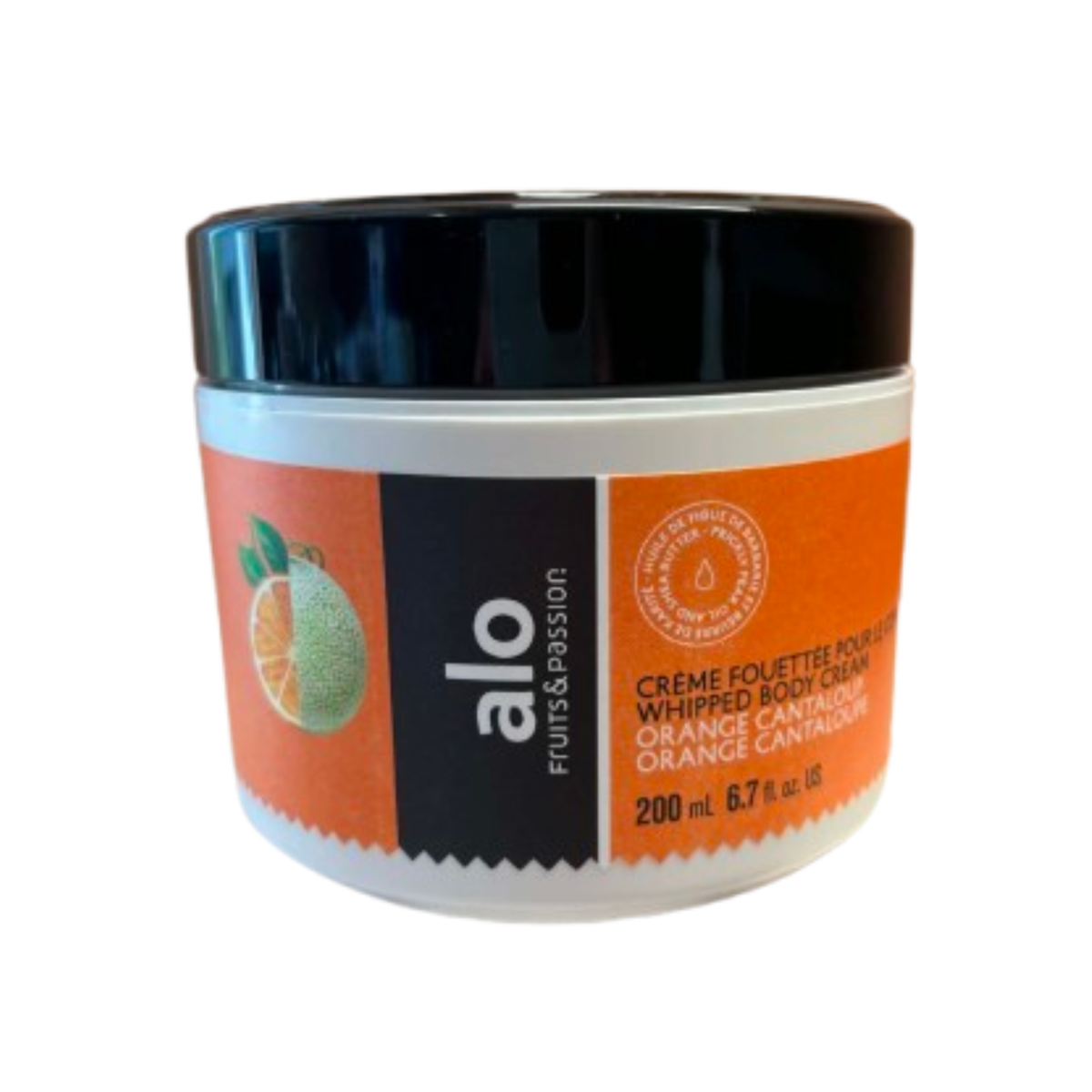 Crème fouettée pour le corps - Orange Cantaloup