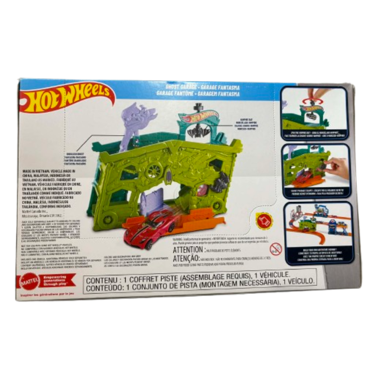 Ensemble Hot Wheels City – Garage Fantôme